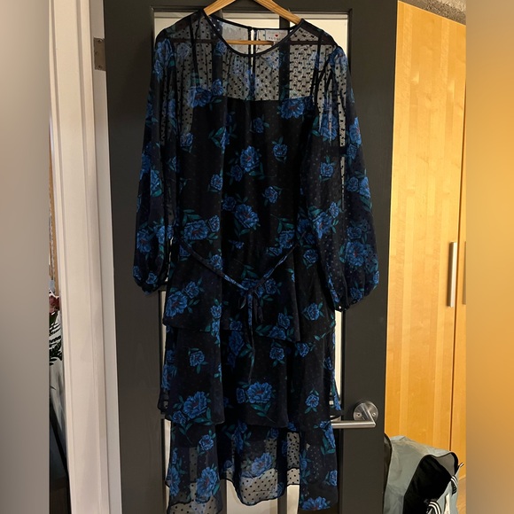 Draper James x Eloquii Plus Size floral dress, size 20 - Picture 2 of 3